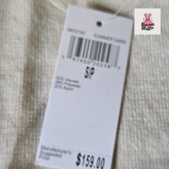 NWT House of Harlow 1960 Knit Summer Sands Set Tan S - Picture 7 of 9